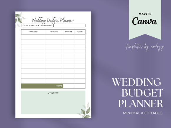 Download Wedding Budget Planner Template | Budget - Budget planner Collection