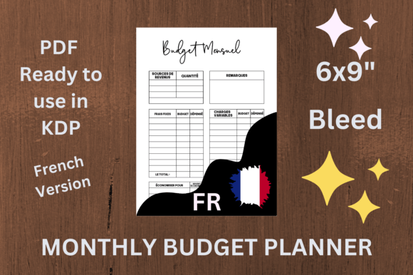 Download Monthly Budget Planner , French Version - Budget planner Collection