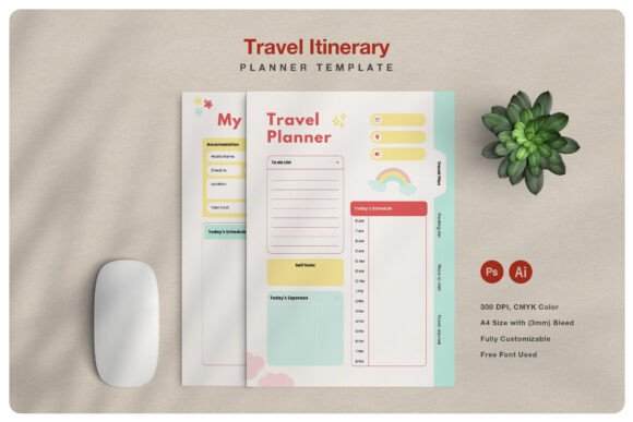 Download Travel Itinerary Planner - Premium Resources