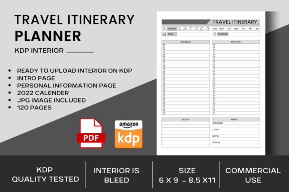 Download Travel Itinerary Planner - Premium Resources