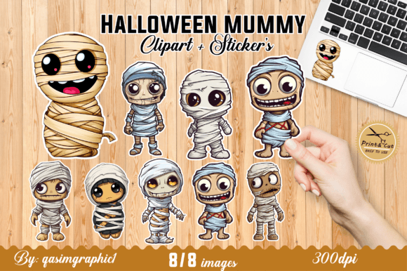 Download Cute Mummy Kawaii Printable Srickers - Kawaii printable Collection