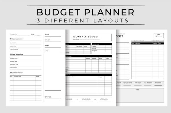 Download Budget Planner PDF Interior - Budget planner Collection