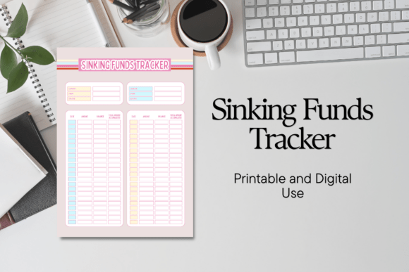 Download Sinking Funds Tracker Budget Planner - Budget planner Collection