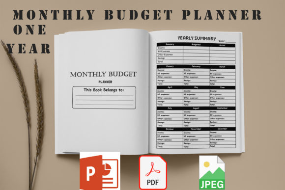Download Financial Monthly Budget Planner for Kdp - Budget planner Collection